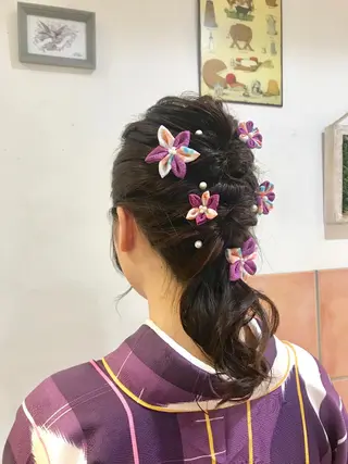 ミディアム ヘアアレンジ Neolive Cava 相模大野店所属・sola: neoliveのヘアスタイル