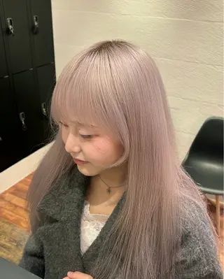 ロング カラー 松尾海奈 /ショートカットのヘアスタイル