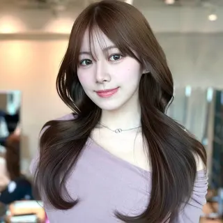 ロング 🍀銀座美容師🍀 似合わせ/韓国ヘアのヘアスタイル