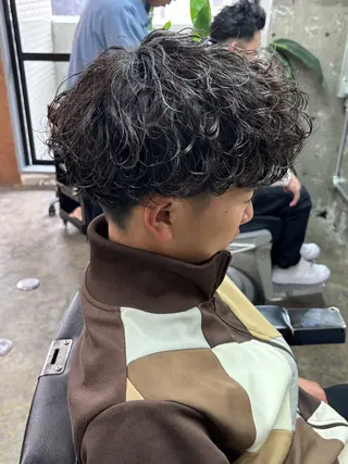 パーマ メンズ 土岐 仁/メンズ専門 パーマ特化美容師🔥のヘアスタイル