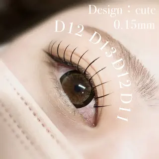 マツエク・マツパ sol ayumiのマツエク・マツパデザイン