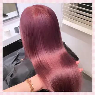 ロング カラー 💗ガーリーヘア🎀 saki💗のヘアスタイル