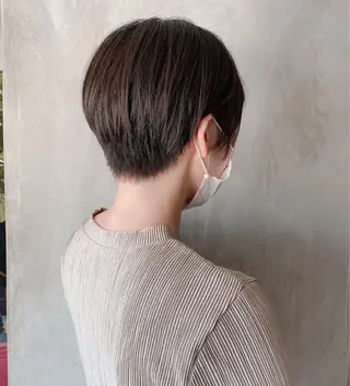 ショート カラー ヘアアレンジ stylist/蛯谷 珠里のヘアスタイル