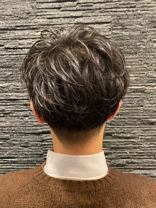 ミディアム 齋藤 大晟のヘアスタイル