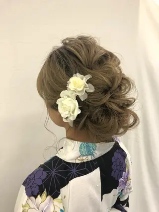 ヘアアレンジ toyota umiのヘアスタイル