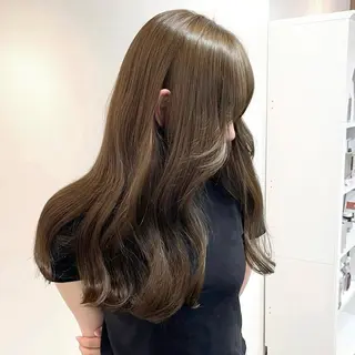 カラー 透明感ワンカラー梅田 ダブルカラー/川上のヘアスタイル