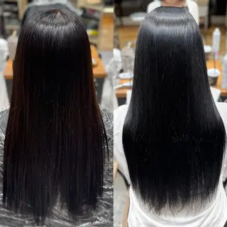 ロング カラー 新宿透明感カラー 髪質改善/吉川怜奈のヘアスタイル