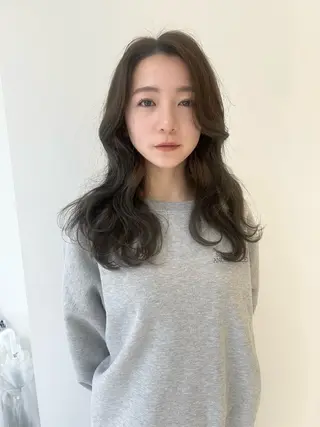 セミロング Nought所属・cono noughtのヘアスタイル