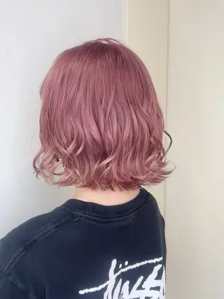 カラー GiseL さあや博多ハイトーンのヘアスタイル