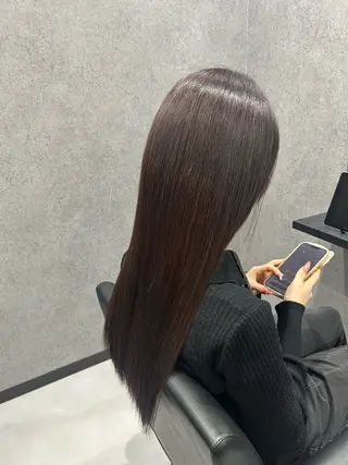 ロング 佐野 彩音のヘアスタイル