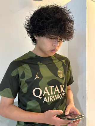 メンズ 【Pia】吉谷 翔陽/メンズパーマのヘアスタイル