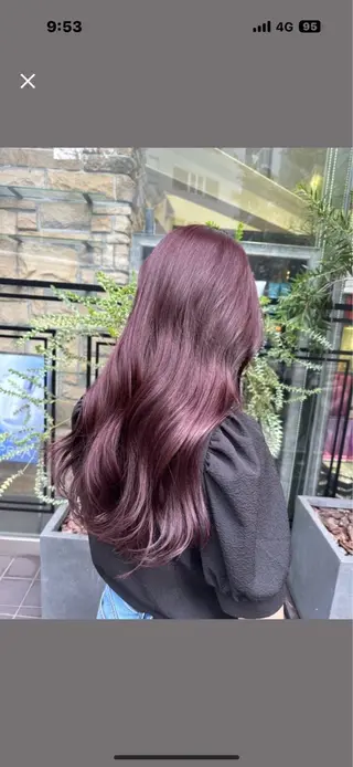 ロング カラー 💝ハイトーン/暖色 /吉祥寺/のヘアスタイル