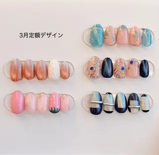 ネイル 吉川市 ネイルサロンLのネイルデザイン