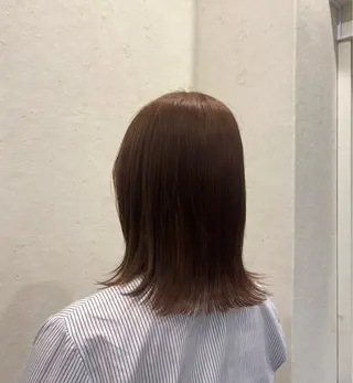 ミディアム 透明感カラー /Kanon️🫧のヘアスタイル