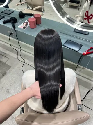 ミディアム カラー ✨髪質改善 縮毛矯正 艶髪 立川 コウキ✨のヘアスタイル