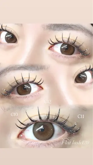 マツエク・マツパ 🩰yuri🩰 似合わせ/束感のマツエク・マツパデザイン