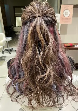 ロング メンズ専門サロン wokeのヘアスタイル