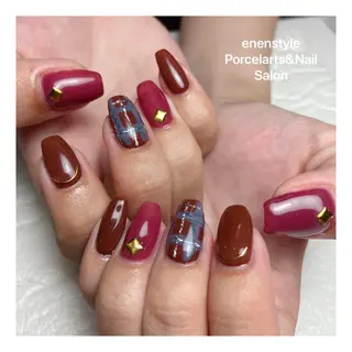 ミディアム ネイル 👑enen style👑のネイルデザイン