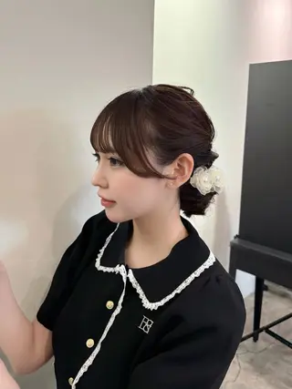 セミロング 新宿ෆ‪丸みショート /ボブ/cahoのヘアスタイル