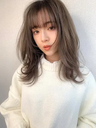 セミロング カラー ELTE表参道所属・✨上品レディーなヘア スタイルへ✨髙木諒也のヘアスタイル