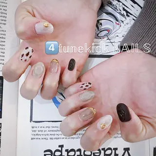 ネイル 4tunekick NAILS(フォーチュンキックネイルズ)所属・光森 淳子のネイルデザイン