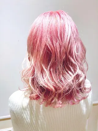 ミディアム カラー レイヤー×髪質改善 マネージャー安藤光司のヘアスタイル