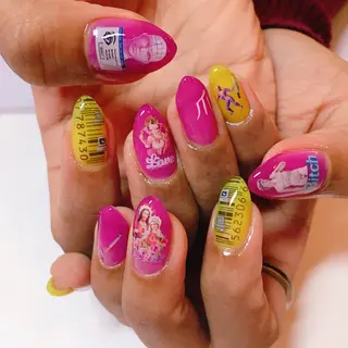 ネイル La neige* yuki 🥯🍑のネイルデザイン