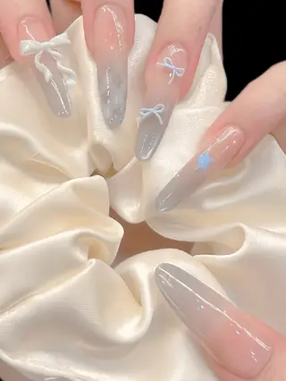 ネイル Miu Miu 🎀 長さだし專門のネイルデザイン