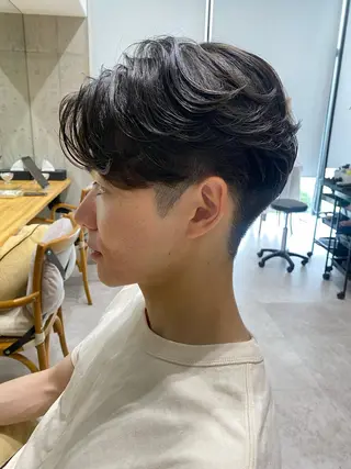 ショート パーマ メンズ Dxxxx III所属・女性目線の大人 メンズ*Ayakaのヘアスタイル