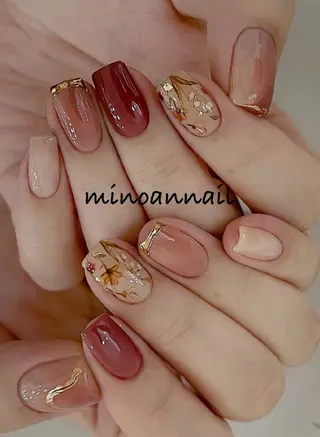 ネイル 美ノ庵ネイルサロン メトロポリタン前店のネイルデザイン