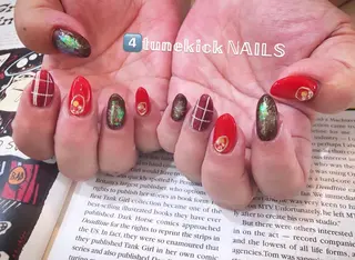 ネイル 4tunekick NAILS(フォーチュンキックネイルズ)所属・光森 淳子のネイルデザイン