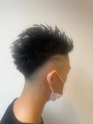 ショート メンズ メンズパーマ/カット / 古川　諒のヘアスタイル