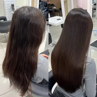 ロング パーマ 染野 匠のヘアスタイル