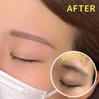 アイブロウ HAIR&MAKE POSH 日暮里のネイルデザイン