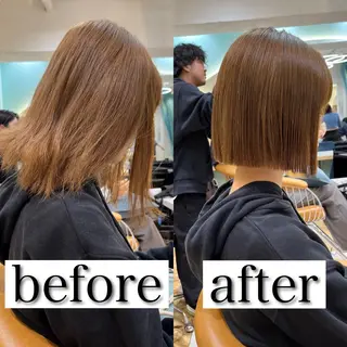 ショート カラー 池袋/似合わせ/縮毛 髪質改善【ugen】のヘアスタイル