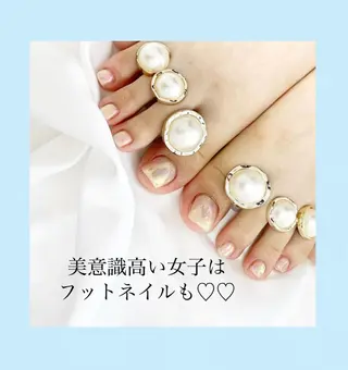 ネイル マツエク・マツパ アイブロウ pu muのネイルデザイン