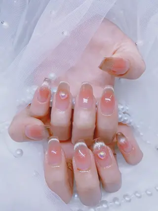 ネイル ETERNA Nail 銀座店【パラジェル/フィルイン/チップ長さだし/マグネット/ニュアンス】所属・ア カリのネイルデザイン