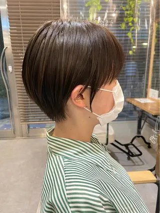 ショート 🌈ショートボブ⚪︎ 暖色🌈村山武史のヘアスタイル