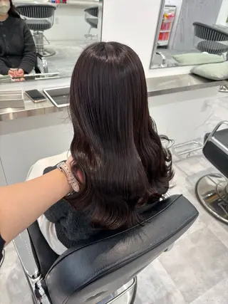 ロング カラー ParveMix 🪽鳥取彩花のヘアスタイル