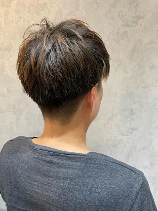 ショート メンズ SHANTi 飯塚 ヘアセット/髪質改善のヘアスタイル