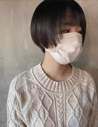 ショート カラー ヘアアレンジ stylist/蛯谷 珠里のヘアスタイル