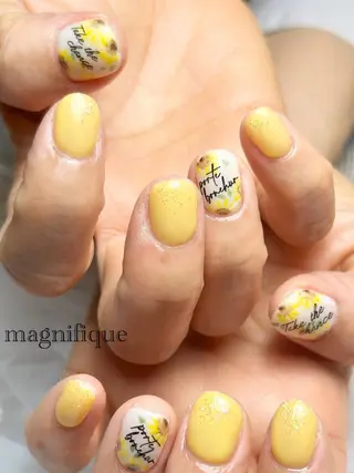 ネイル プライベートサロン マニフィークのネイルデザイン