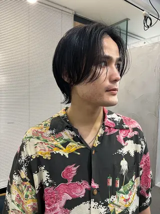 パーマ メンズ 表参道メンズカット hikariのヘアスタイル