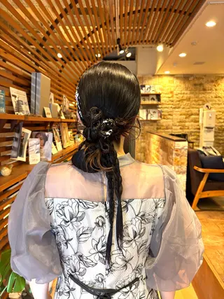 ヘアアレンジ ヘアセット /まりあのヘアスタイル