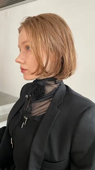 ショート ボブ/レイヤー /河内温太のヘアスタイル