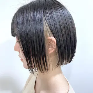 ショート カラー グランジヘア 無造作ヘアHYUGAのヘアスタイル
