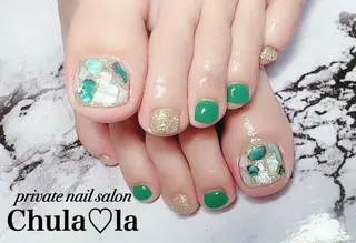 ネイル Chula♡la 豊見城市高安のネイルデザイン