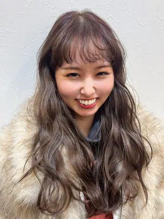 ロング カラー 飯田 大樹のヘアスタイル