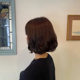 カラー THE LAND所属・釘町 恵美里のヘアスタイル