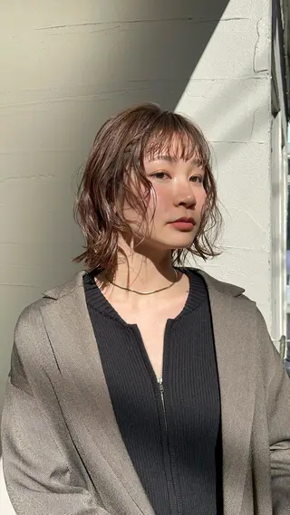 ショート カラー じゅわっと暖色カラー 🍊Moemiのヘアスタイル